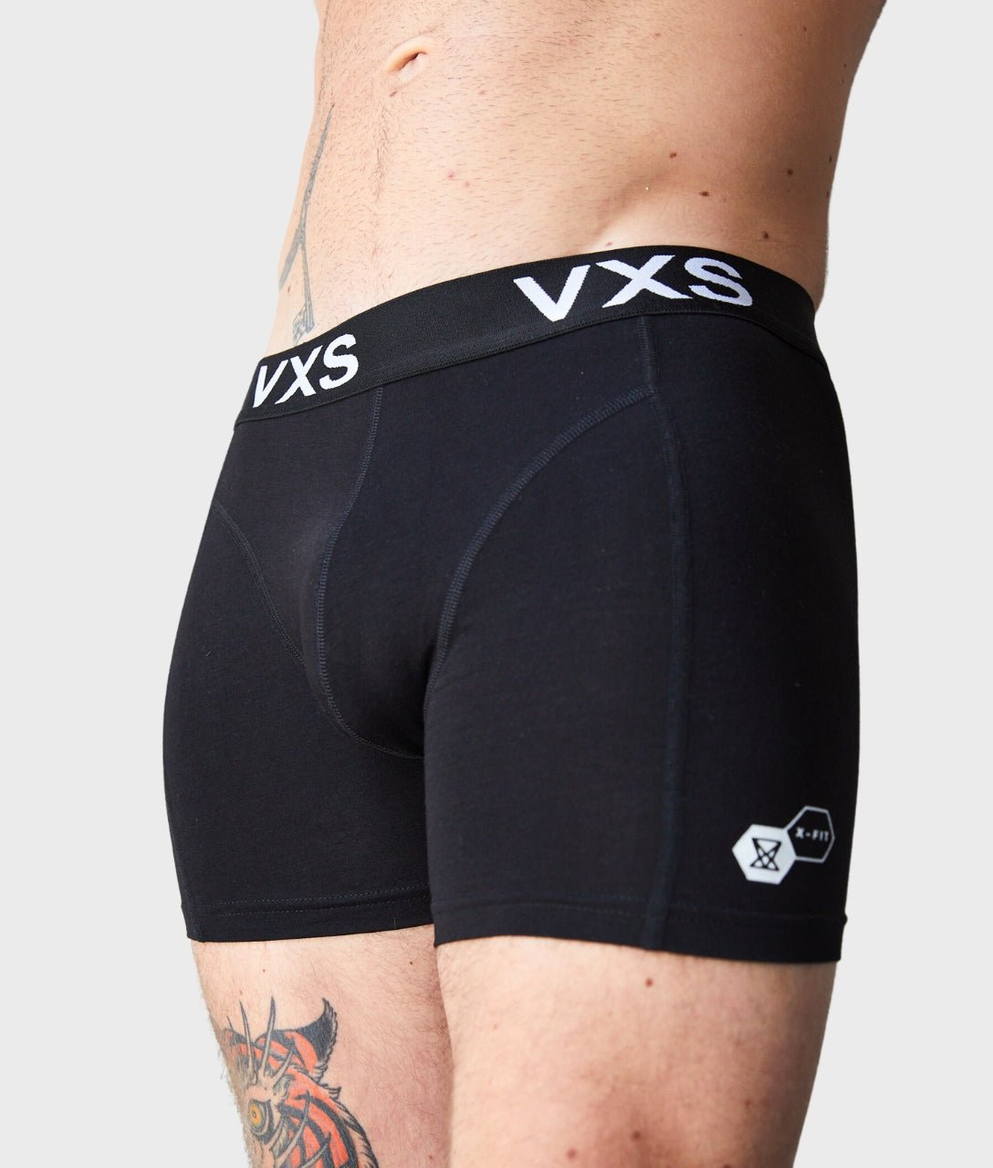 Bamboo Boxer Shorts 2 Pack [Black/Black] - VXS GYM WEAR