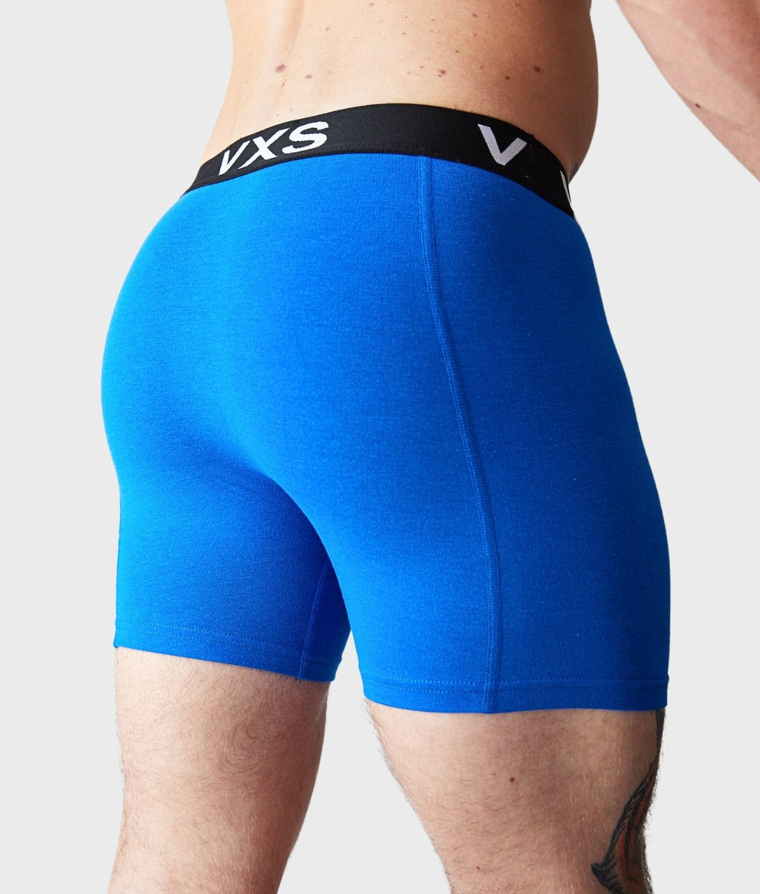 Bamboo Boxer Shorts 2 Pack [Blue/Black] - VXS GYM WEAR