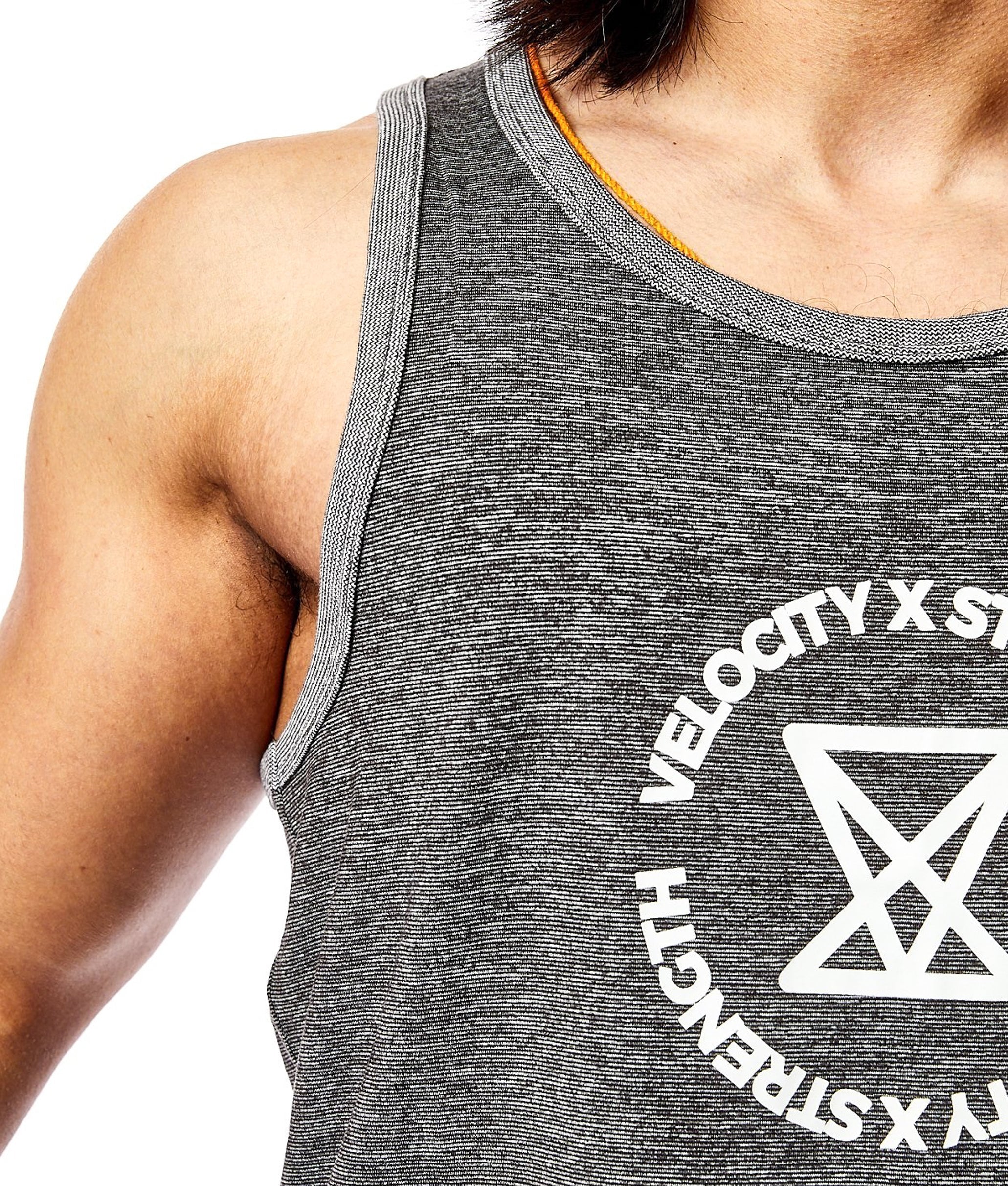 Icon Tank Top [Charcoal] - VXS GYM WEAR