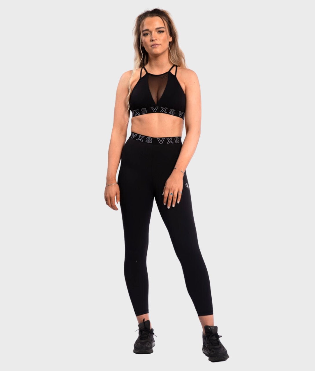 XVX Mesh Bra [Black] - VXS GYM WEAR